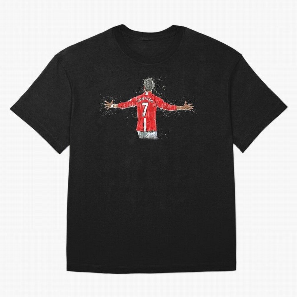 Cristiano Ronaldo 8 Oversized T-Shirt Back the Journey through FIFA World Cup 2026 for Fans of Messi, CR7 and Mbappe and Germany, Bringing Game Day Rituals, Football Legends, Country Pride and the Road to the Final; Created for Match Day Parties,
