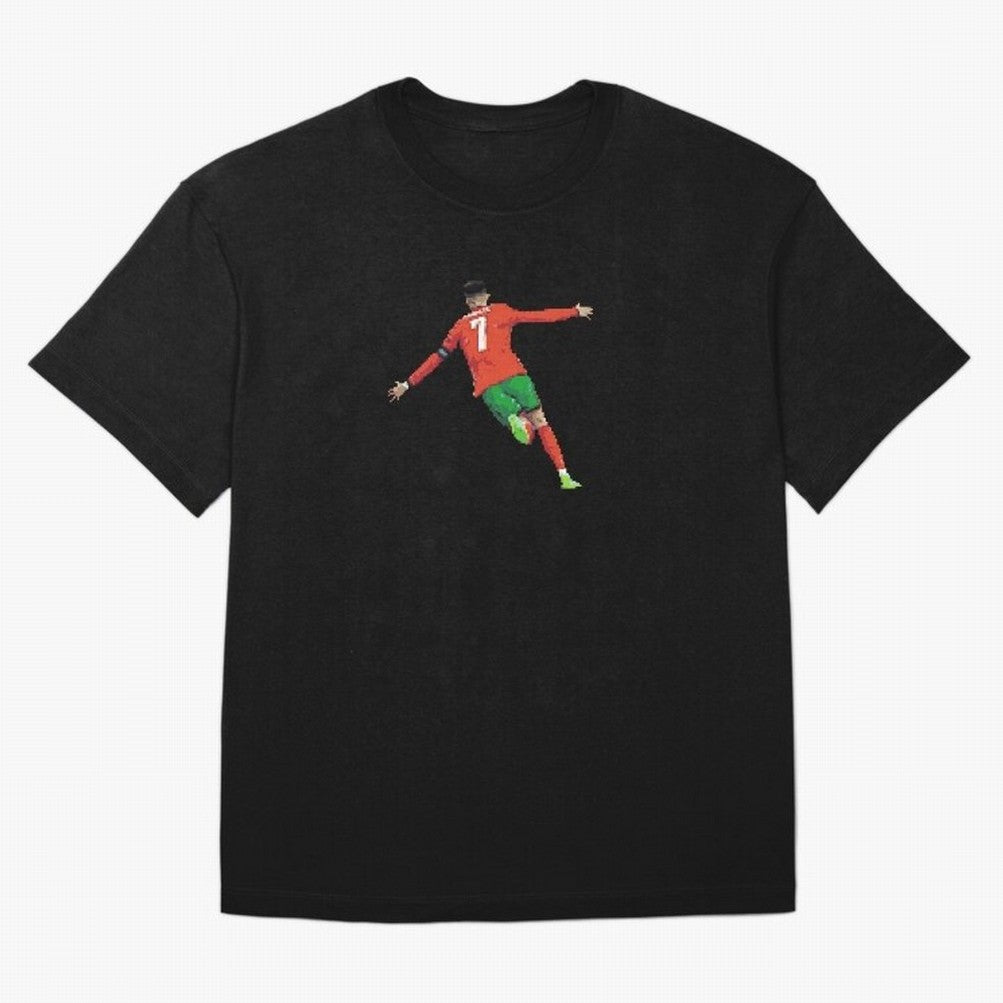 Cristiano Ronaldo Oversized T-Shirt Feel the Roar of FIFA World Cup 2026 USA Canada Mexico Spirit, with France, Haaland and Mbappe, Classic Soccer Heritage, Championship Pressure, Fan Loyalty and International Pride; Created for Match Day Parties,