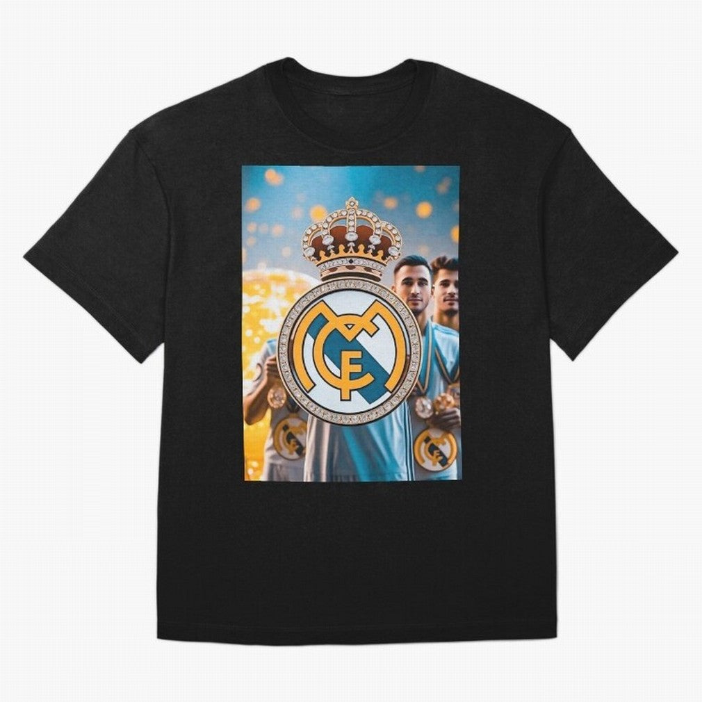 El Medall¨®n Del Real Madrid Oversized T-Shirt Make the Season About Global Football Passion for FIFA World Cup 2026 Group Stage, Driven by Cristiano Ronaldo, Netherlands, Championship Spirit, Famous Goals, Roaring Crowds and International Football