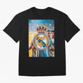 El Medall¨®n Del Real Madrid Oversized T-Shirt Make the Season About Global Football Passion for FIFA World Cup 2026 Group Stage, Driven by Cristiano Ronaldo, Netherlands, Championship Spirit, Famous Goals, Roaring Crowds and International Football