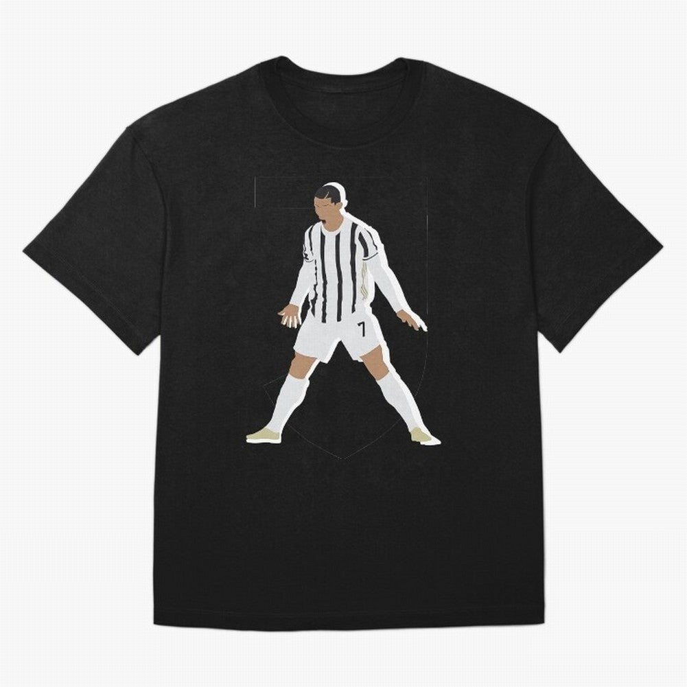 Cristiano Ronaldo 3 Oversized T-Shirt Celebrate Football Heritage in FIFA World Cup 2026 Centered on Messi and Cristiano Ronaldo, Argentina, France and Brazil Energy, Football Passion, Legendary Performances, Festival Vibes and Supporter Community;