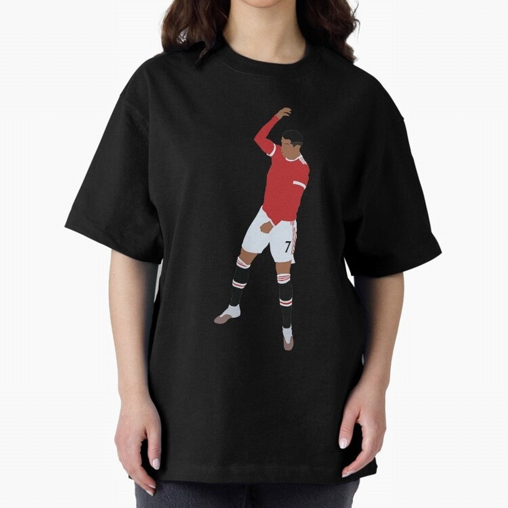 Cristiano Ronaldo 4 Oversized T-Shirt Turn Every Weekend Toward FIFA World Cup 2026 USA Canada Mexico Spirit, with Germany, Haaland and Mbappe, Worldwide Fan Energy, Dramatic Goals, Stadium Lights and Championship Celebrations; Created for Match