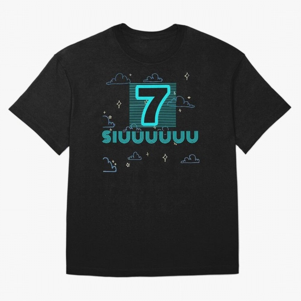 Siuuuuu 7 Cristiano ronaldo Oversized T-Shirt Make Game Day About FIFA World Cup 2026 USA Canada Mexico for Fans of CR7 and Messi and Argentina, France and Brazil, Bringing Stadium Memories, Football Loyalty, International Chants and Championship