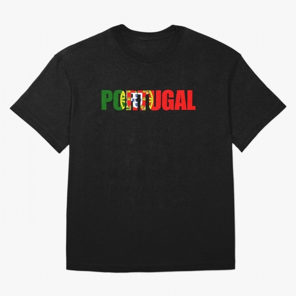 Portugal Country Oversized T-Shirt Make the Season About FIFA World Cup 2026 USA Canada Mexico Spirit, with France, Haaland and Mbappe, Vintage Soccer Flavor, Modern Football Stars, National Flags and Final Night Emotion; Great for Supporters Who