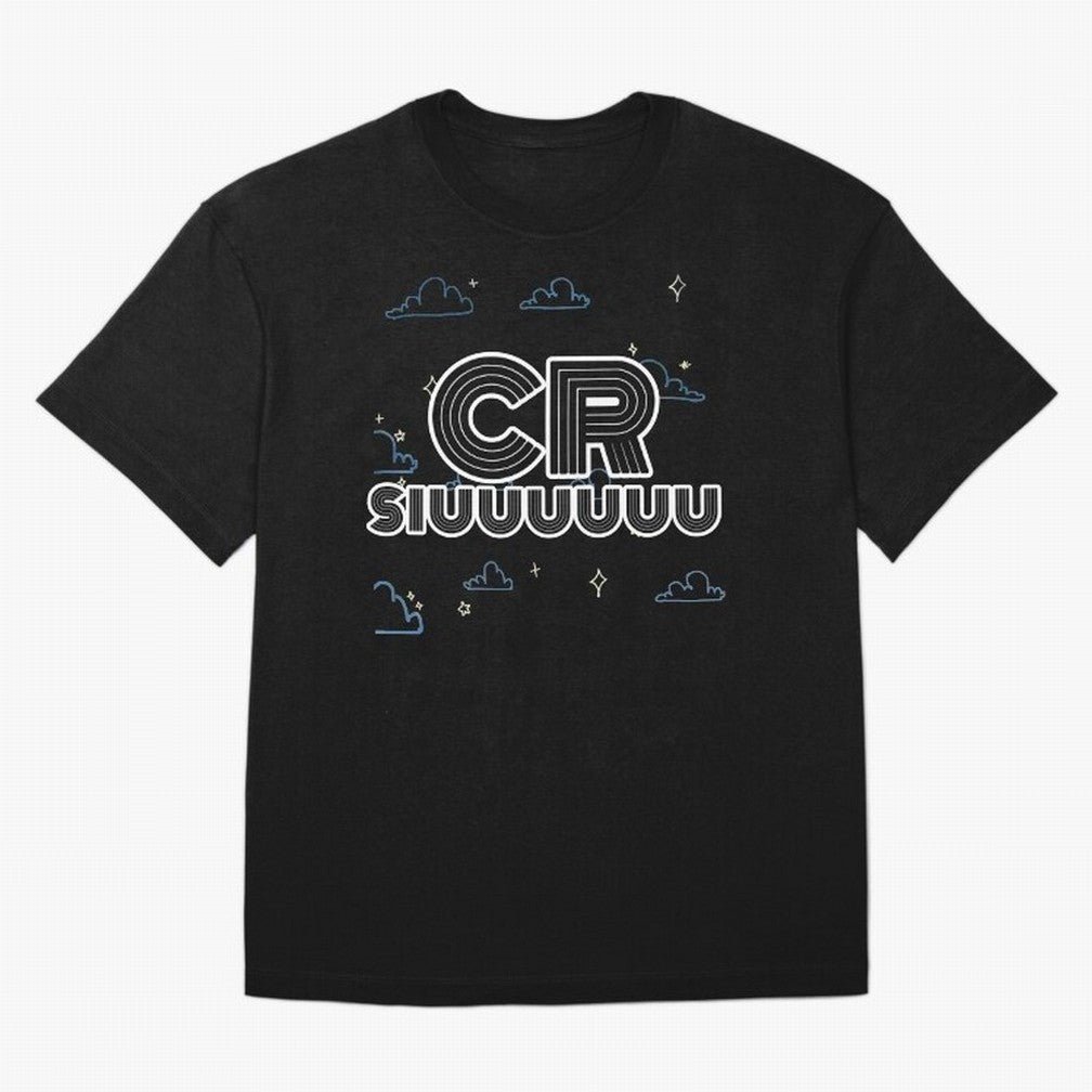 Siuuu 7 CR7 goal funny Oversized T-Shirt Share the Excitement of Global Football Passion for FIFA World Cup 2026, with Neymar, Spain and Netherlands, Football Festival Excitement, Trophy Ambitions, Country Rivalries and Star Player Buzz; Ideal for