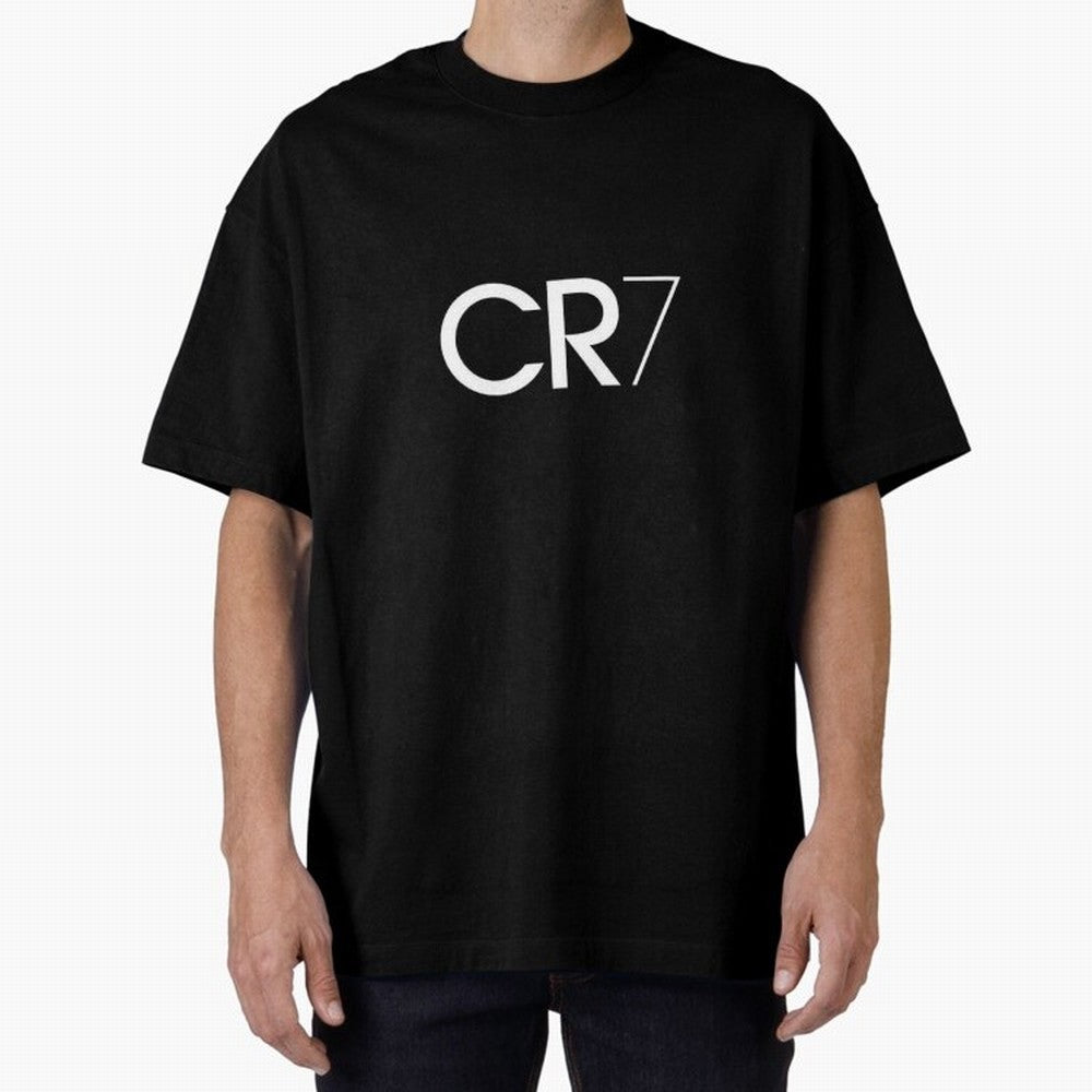 Cristiano Ronaldo Oversized T-Shirt Represent Football Lovers during FIFA World Cup 2026 USA Canada Mexico for Fans of Cristiano Ronaldo, Haaland and CR7 and England and Germany, Bringing Sports Nostalgia, International Competition, Famous Players