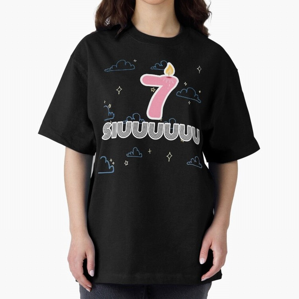 Siuuu 7 Cristiano ronaldo Oversized T-Shirt Celebrate Fan Culture around FIFA World Cup 2026 USA Canada Mexico Spirit, Capturing France and Portugal, Messi, Stadium Memories, Football Loyalty, International Chants and Championship Tradition; Ideal