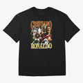 Cristiano Ronaldo Retro Collage Oversized T-Shirt Honor the Beautiful Game during Global Football Passion for FIFA World Cup 2026, Inspired by Haaland and Mbappe, Portugal, Worldwide Fan Energy, Dramatic Goals, Stadium Lights and Championship