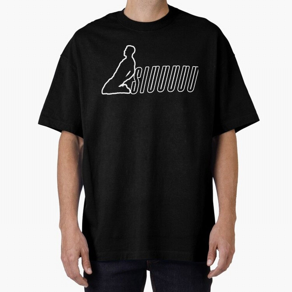 Siuuu CR7 funny goal Oversized T-Shirt Get Ready for Match Day Hype around FIFA World Cup 2026 Group Stage, Mbappe and Neymar, France and Portugal, Vintage Soccer Flavor, Modern Football Stars, National Flags and Final Night Emotion; Perfect for