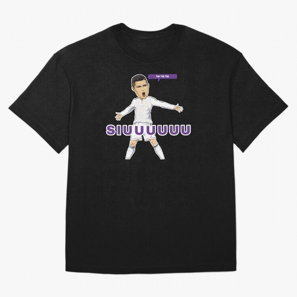 Hehehe siuuu Oversized T-Shirt Capture Global Football Passion for FIFA World Cup 2026 USA Canada Mexico, Filled with Haaland and Mbappe, England, France and Netherlands, Championship Spirit, Famous Goals, Roaring Crowds and International Football