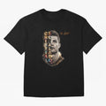 Cristiano Ronaldo Multicolor GOAT Oversized T-Shirt Follow the Final Road of FIFA World Cup 2026 USA Canada Mexico Built around Neymar, France Energy, Retro Football Energy, Iconic Rivalries, Trophy Chase Drama and Stadium Atmosphere; Ideal for