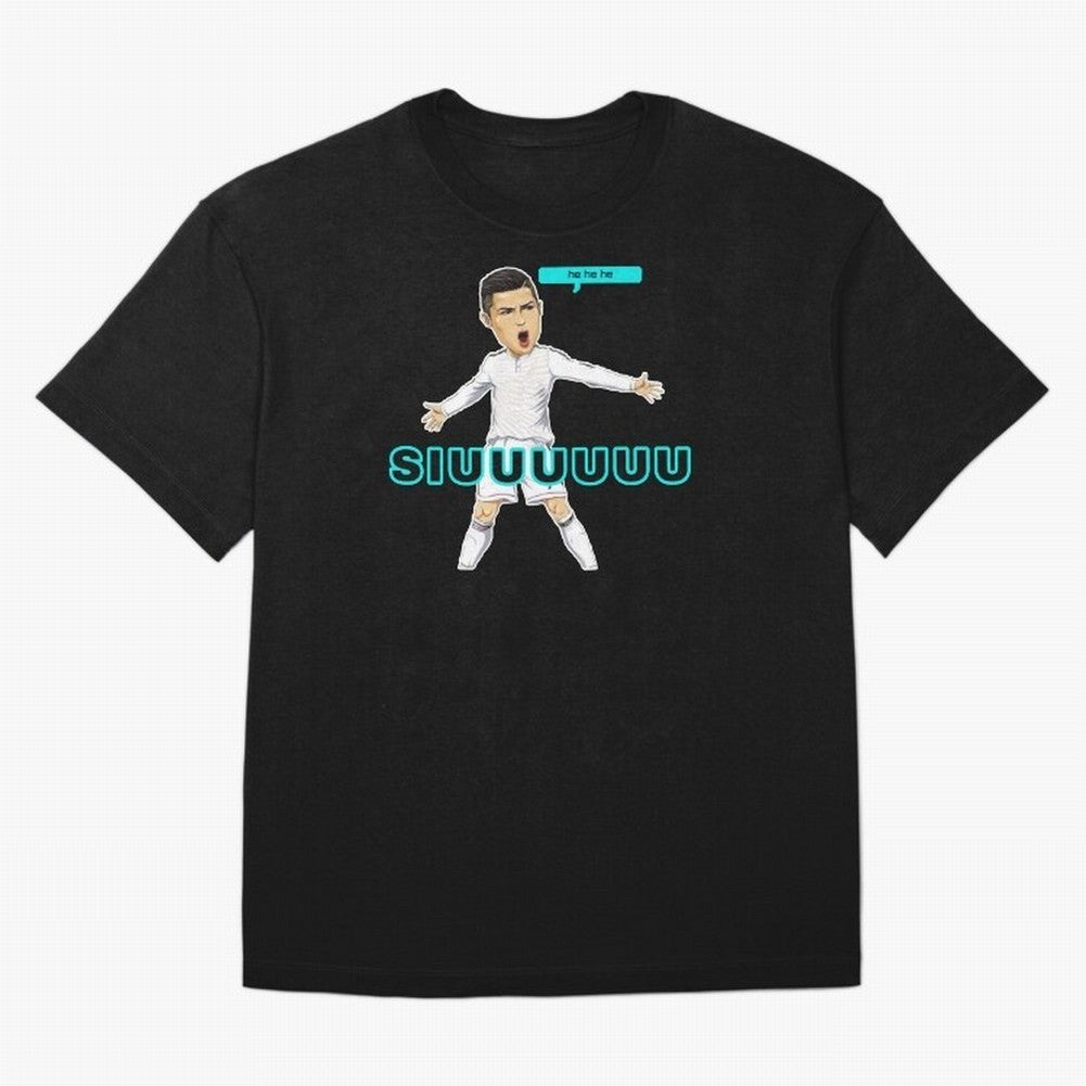 Hehehe siuuu Oversized T-Shirt Upgrade the FIFA World Cup 2026 Group Stage Journey through Neymar Highlights, Spain Pride, Vintage Soccer Flavor, Modern Football Stars, National Flags and Final Night Emotion; Made for Collectors Who Enjoy Iconic