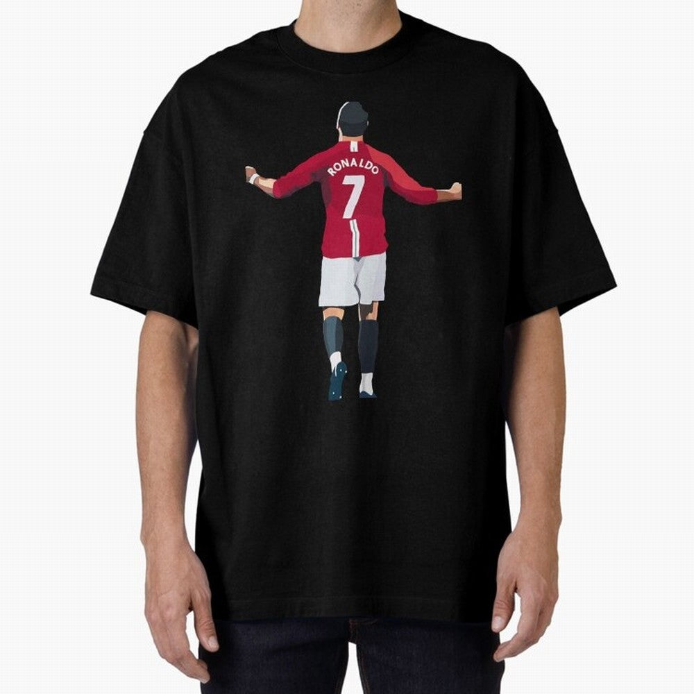 Legend Cristiano Ronaldo Oversized T-Shirt Represent Fans Who Live for Match Day Hype around FIFA World Cup 2026 Group Stage, Messi, CR7 and Mbappe, Portugal, Spain and Germany, Champion Mindset, Group Stage Buzz, Knockout Tension and Passionate