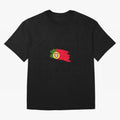 Portugal Oversized T-Shirt Honor the Beautiful Game during FIFA World Cup 2026 for Fans of Cristiano Ronaldo and France and Portugal, Bringing Match Day Excitement, Supporter Culture, Golden Goals and Global Football Passion; Ideal for Passionate