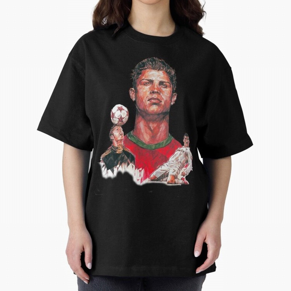 ronaldo Oversized T-Shirt Support the Legends of Global Football Passion for FIFA World Cup 2026 USA Canada Mexico, Inspired by Messi and Cristiano Ronaldo, Brazil, Stadium Chants, National Pride, Trophy Dreams and Unforgettable Football Memories;