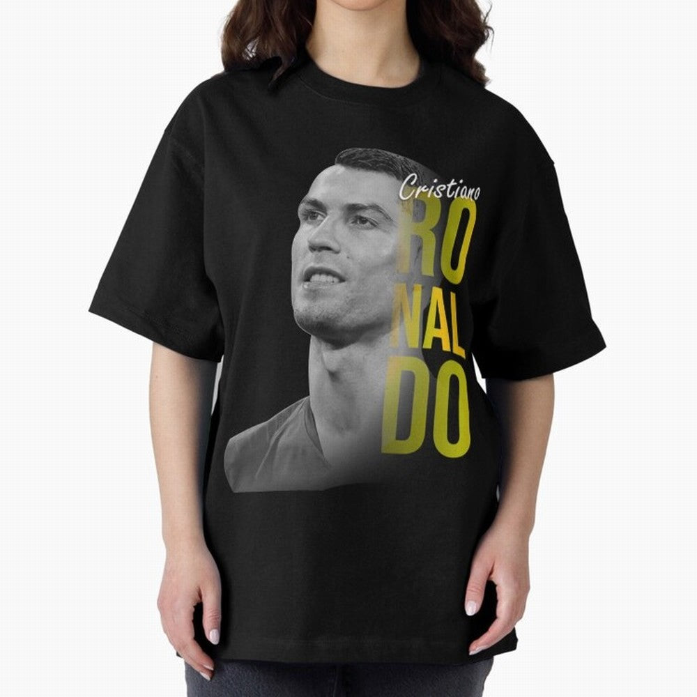 Ronaldo Cr7 Cristiano Ronaldo The Rocket Oversized T-Shirt Bring Retro Soccer Energy to the FIFA World Cup 2026 Journey through Messi, Neymar and Mbappe Highlights, Argentina and Brazil Pride, Fan Favorite Moments, National Team Passion, Big Match