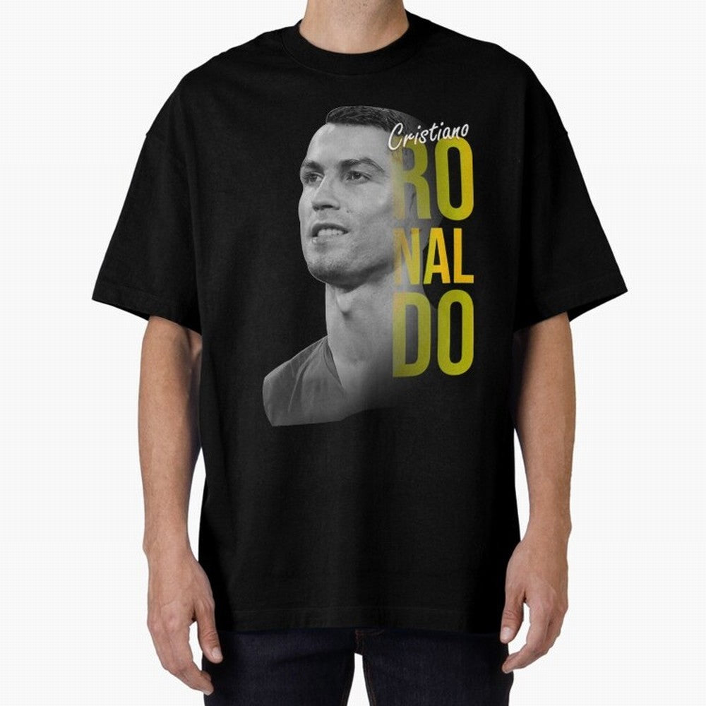 Ronaldo Cr7 Cristiano Ronaldo The Rocket Oversized T-Shirt Bring Retro Soccer Energy to the FIFA World Cup 2026 Journey through Messi, Neymar and Mbappe Highlights, Argentina and Brazil Pride, Fan Favorite Moments, National Team Passion, Big Match