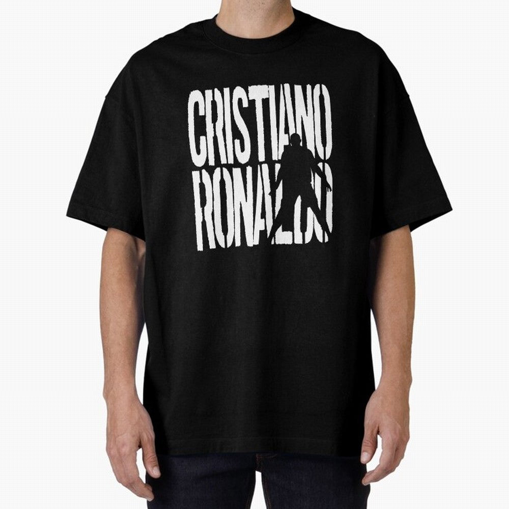 Cristiano Ronaldo Goal Oversized T-Shirt Celebrate Classic Football Spirit in FIFA World Cup 2026 Group Stage Inspired by Neymar, Haaland and Cristiano Ronaldo, England, France and Netherlands Energy, Retro Football Energy, Iconic Rivalries, Trophy