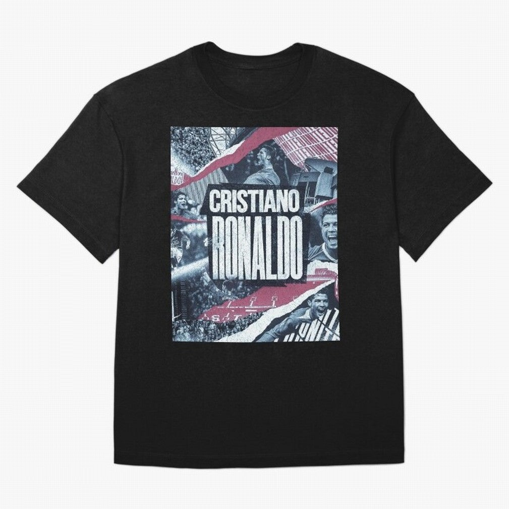 Cristiano Ronaldo Oversized T-Shirt Keep the Match Day Mood of FIFA World Cup 2026 USA Canada Mexico for Fans of Messi and France and Portugal, Bringing Match Day Excitement, Supporter Culture, Golden Goals and Global Football Passion; Made for Die