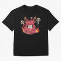 Devil Graffit Oversized T-Shirt Upgrade FIFA World Cup 2026 Spirit, Capturing England, France and Netherlands, Neymar, Championship Spirit, Famous Goals, Roaring Crowds and International Football Unity; Created for Match Day Parties, Soccer Gifts,