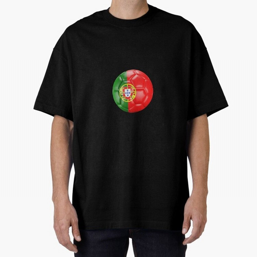 Portugal Oversized T-Shirt Bring Global Football Passion for FIFA World Cup 2026, Made for Neymar, Haaland and Cristiano Ronaldo, France and Portugal, Worldwide Fan Energy, Dramatic Goals, Stadium Lights and Championship Celebrations; Made for