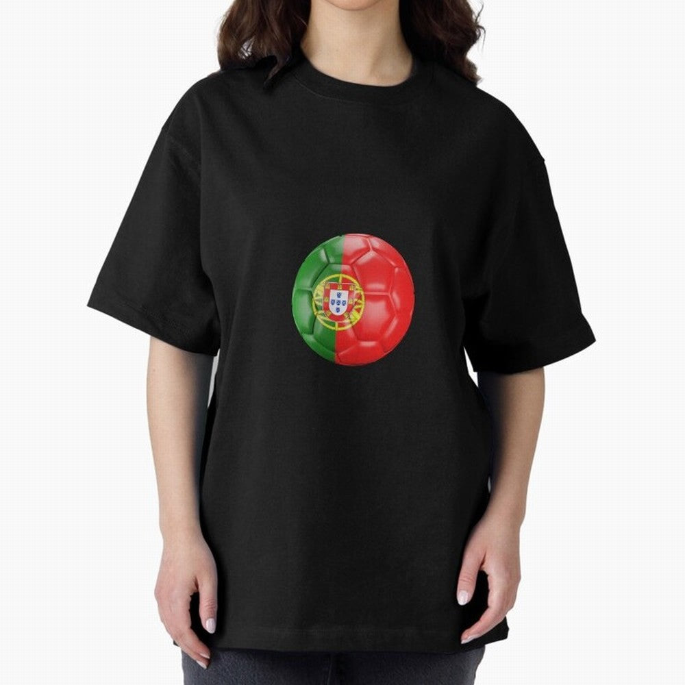 Portugal Oversized T-Shirt Bring Global Football Passion for FIFA World Cup 2026, Made for Neymar, Haaland and Cristiano Ronaldo, France and Portugal, Worldwide Fan Energy, Dramatic Goals, Stadium Lights and Championship Celebrations; Made for