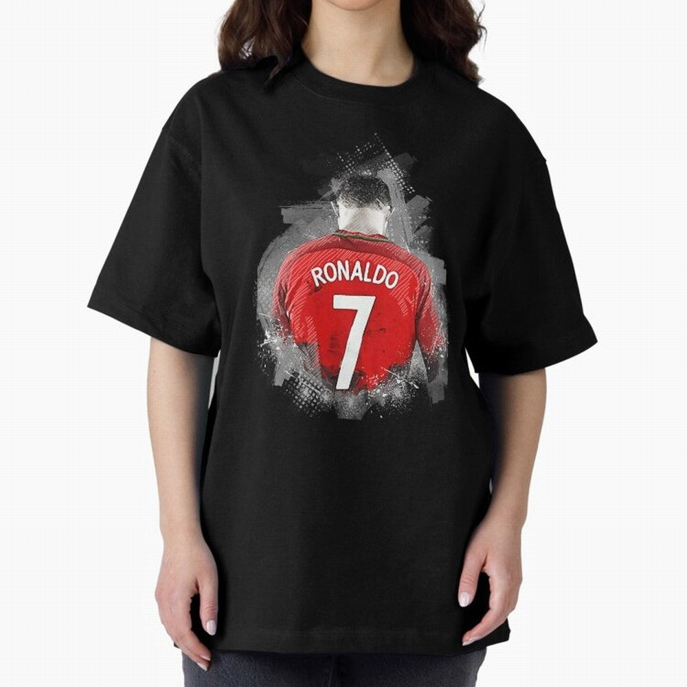 Cristiano Ronaldo Oversized T-Shirt Celebrate Supporters United by FIFA World Cup 2026 Group Stage Built around Cristiano Ronaldo, Argentina, France and Brazil Energy, Match Day Excitement, Supporter Culture, Golden Goals and Global Football