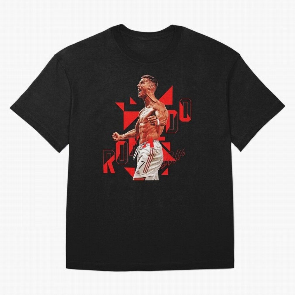 Cristiano Ronaldo Oversized T-Shirt Bring Bold Fan Energy to Match Day Hype around FIFA World Cup 2026 Group Stage, Messi, Netherlands, Global Supporter Spirit, Legendary Goals, National Colors and Tournament Celebration; Made for Collectors Who