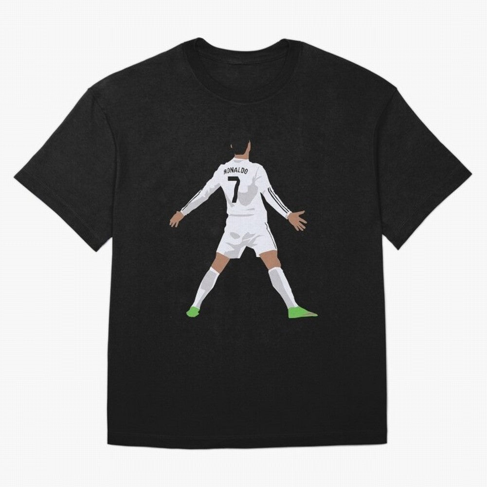 Cristiano Ronaldo Classic T-Shirt Oversized T-Shirt Celebrate Fan Favorites in Global Football Passion for FIFA World Cup 2026 Group Stage, Capturing Mbappe, Portugal, Spain and Germany, Football Festival Excitement, Trophy Ambitions, Country