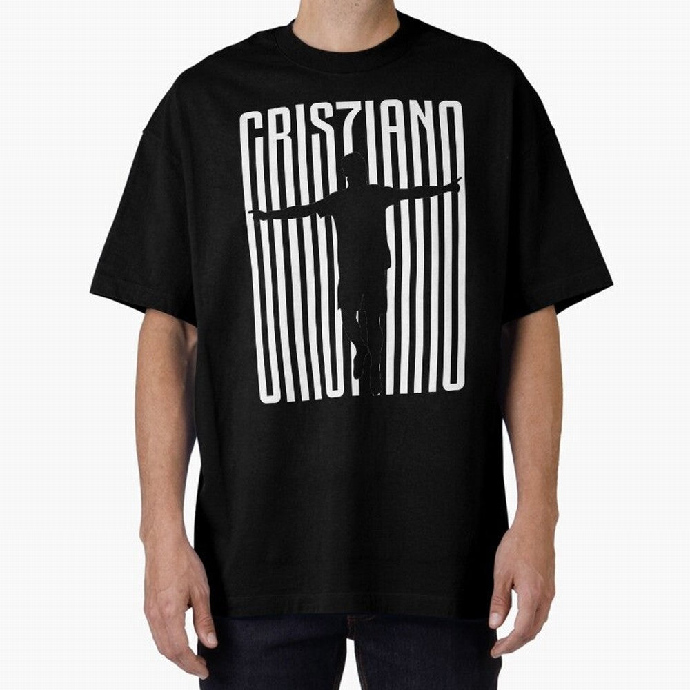 Cristiano Ronaldo Oversized T-Shirt Live the Energy of Match Day Hype around FIFA World Cup 2026 USA Canada Mexico, Messi, CR7 and Mbappe, Spain and Netherlands, Fan Favorite Moments, National Team Passion, Big Match Drama and Soccer History; Made