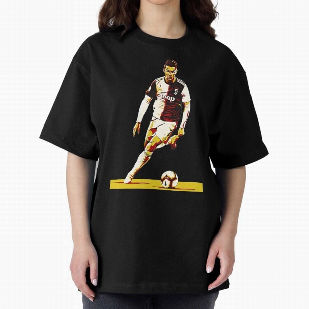 Cristiano Ronaldo Oversized T-Shirt Turn Football Passion into FIFA World Cup 2026 USA Canada Mexico Connected to Mbappe, Portugal Energy, Stadium Memories, Football Loyalty, International Chants and Championship Tradition; Created for Match Day