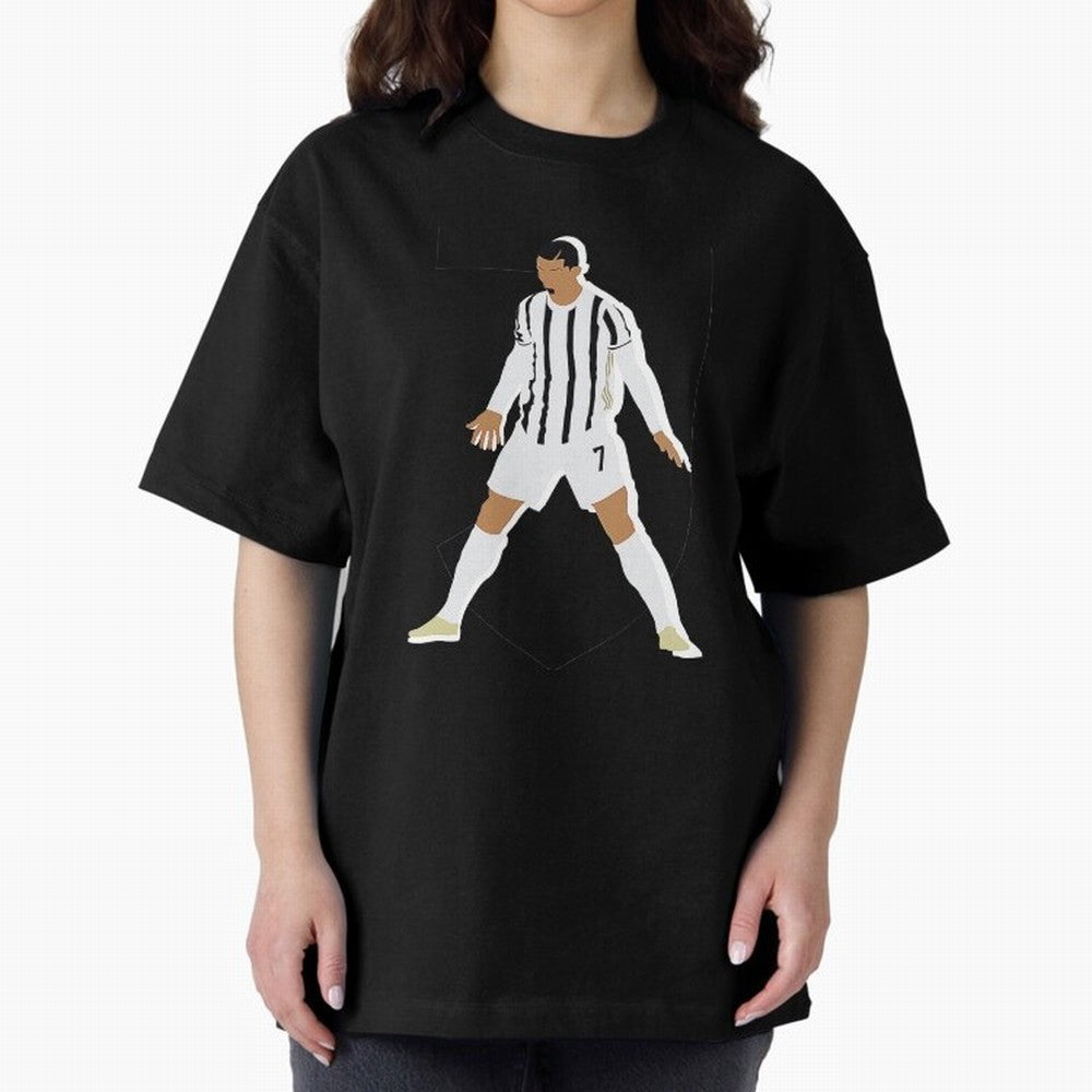 Cristiano Ronaldo Oversized T-Shirt Show Up for the Glory of the FIFA World Cup 2026 Group Stage Journey through Cristiano Ronaldo, Haaland and CR7 Highlights, Brazil Pride, Classic Soccer Heritage, Championship Pressure, Fan Loyalty and