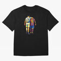 Cristiano Ronaldo And Messi Wpap Art Oversized T-Shirt Celebrate Soccer Greatness during FIFA World Cup 2026 Group Stage Highlighting Messi, Neymar and Mbappe, England and Germany Energy, Fan Favorite Moments, National Team Passion, Big Match Drama