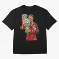 cristiano ronaldo Oversized T-Shirt Carry the Colors and Pride of FIFA World Cup 2026 USA Canada Mexico Made for Mbappe and Neymar, Germany Energy, Worldwide Fan Energy, Dramatic Goals, Stadium Lights and Championship Celebrations; Perfect for