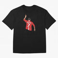 Cristiano Ronaldo MUFC Oversized T-Shirt Show Fan Pride Across FIFA World Cup 2026 USA Canada Mexico Built around Cristiano Ronaldo, Spain Energy, Fan Favorite Moments, National Team Passion, Big Match Drama and Soccer History; Great for Watch