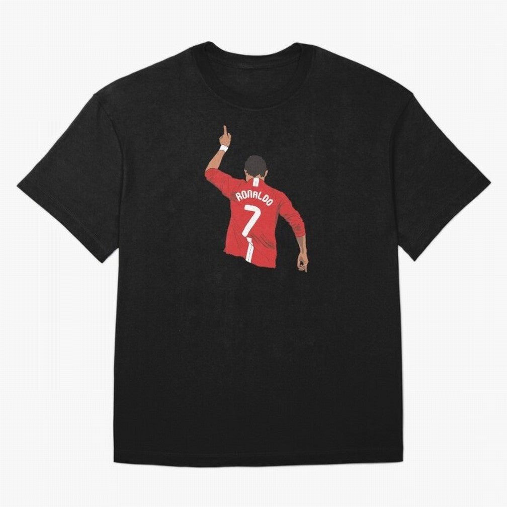 Cristiano Ronaldo MUFC Oversized T-Shirt Show Fan Pride Across FIFA World Cup 2026 USA Canada Mexico Built around Cristiano Ronaldo, Spain Energy, Fan Favorite Moments, National Team Passion, Big Match Drama and Soccer History; Great for Watch