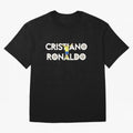 Cristiano Ronaldo Oversized T-Shirt Carry the Dream of Match Day Hype around FIFA World Cup 2026 USA Canada Mexico, CR7 and Messi, Argentina, France and Brazil, Retro Football Energy, Iconic Rivalries, Trophy Chase Drama and Stadium Atmosphere;