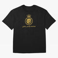 Al-Nassr Football Club - Oversized T-Shirt Follow the Road to FIFA World Cup 2026 Group Stage for Fans of Mbappe and Portugal, Spain and Germany, Bringing Worldwide Fan Energy, Dramatic Goals, Stadium Lights and Championship Celebrations; Perfect
