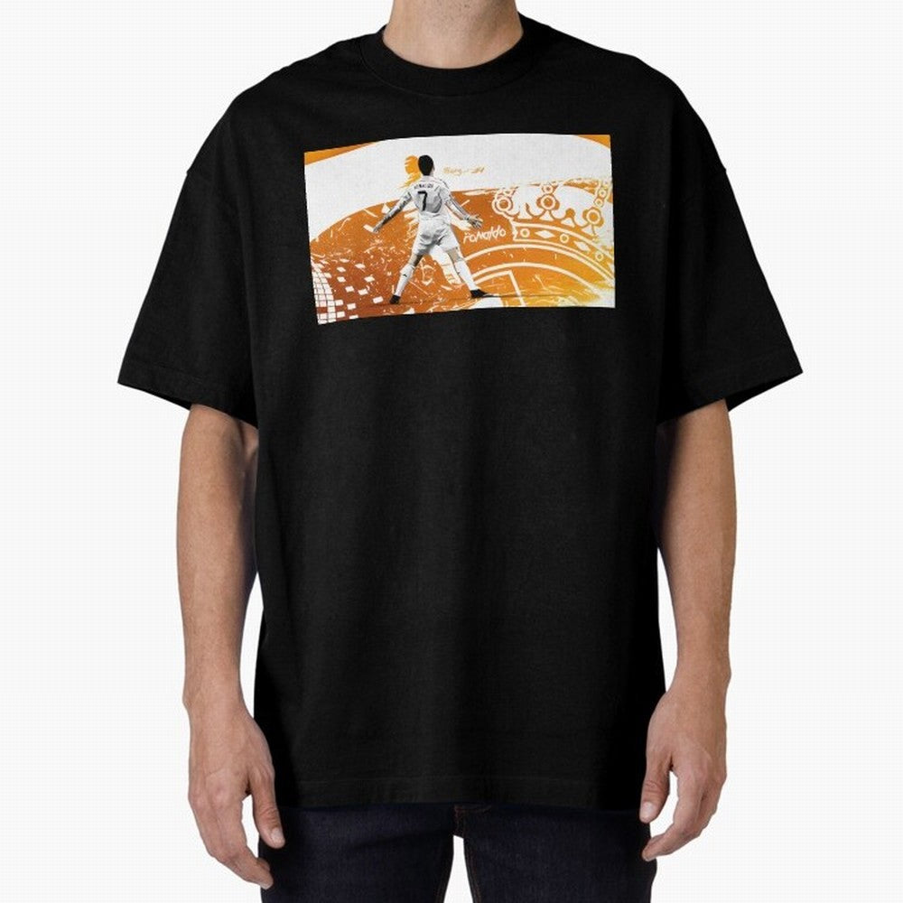 Cristiano Ronaldo Oversized T-Shirt Join the Global Buzz around FIFA World Cup 2026 Spirit, with Germany, Messi, Match Day Excitement, Supporter Culture, Golden Goals and Global Football Passion; Made for Die Hard Supporters, Soccer Lovers, Game