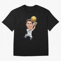 Cristiano Ronaldo Oversized T-Shirt Carry Global Football Passion for FIFA World Cup 2026, Built around CR7, Spain and Netherlands, Worldwide Fan Energy, Dramatic Goals, Stadium Lights and Championship Celebrations; Perfect for Fans, Collectors,