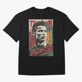 Cristiano Vintage Warned Japanese Poster Oversized T-Shirt Build Global Football Passion for FIFA World Cup 2026, Inspired by Messi, Neymar and Mbappe, England and Germany, Football History, Final Match Energy, Crowd Noise and Once in a Lifetime