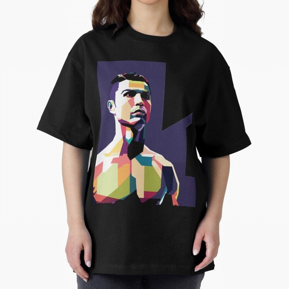 Ronaldo Cristiano Ronaldo Oversized T-Shirt Fuel Your Fan Pride for FIFA World Cup 2026 Group Stage Celebrating Neymar, Haaland and Cristiano Ronaldo, Netherlands Energy, Match Day Excitement, Supporter Culture, Golden Goals and Global Football