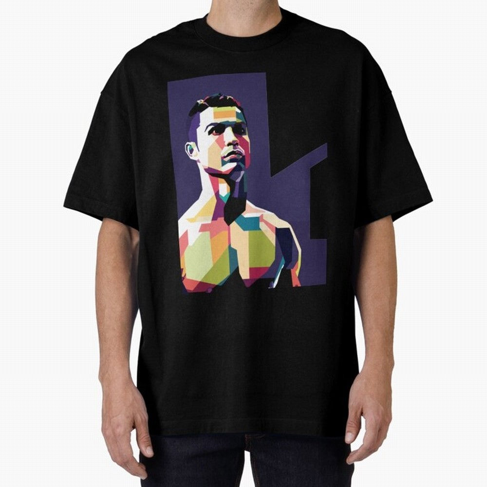 Ronaldo Cristiano Ronaldo Oversized T-Shirt Fuel Your Fan Pride for FIFA World Cup 2026 Group Stage Celebrating Neymar, Haaland and Cristiano Ronaldo, Netherlands Energy, Match Day Excitement, Supporter Culture, Golden Goals and Global Football