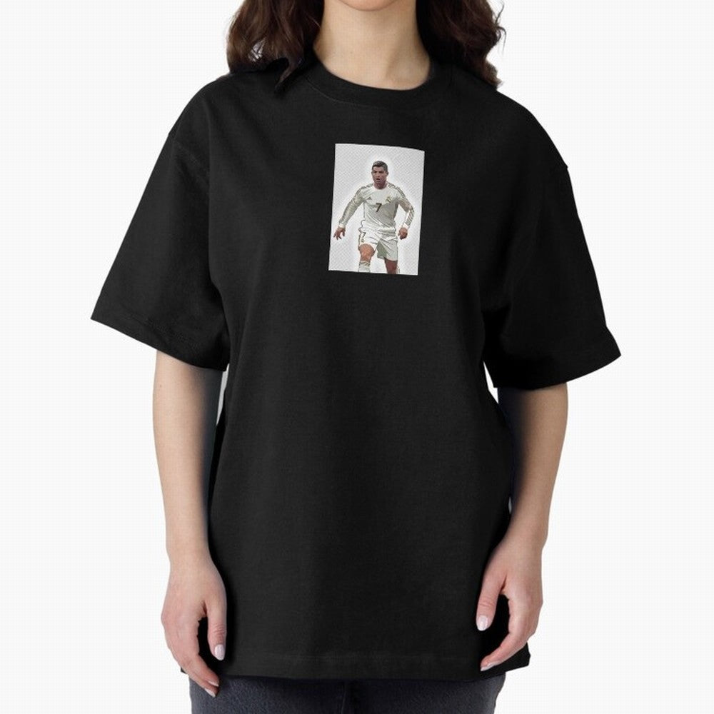 Cristiano Ronaldo Oversized T-Shirt Carry the Dream of Match Day Hype around FIFA World Cup 2026 Group Stage, CR7 and Messi, England, France and Netherlands, Worldwide Fan Energy, Dramatic Goals, Stadium Lights and Championship Celebrations; Ideal