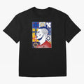 Cristiano Ronaldo Azulejos Oversized T-Shirt Celebrate Classic Football Spirit in Global Football Passion for FIFA World Cup 2026 USA Canada Mexico, Connected to CR7 and Messi, Portugal, Supporter Pride, Iconic Celebrations, Legendary Names and
