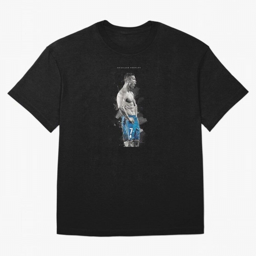 Cristiano Ronaldo Oversized T-Shirt Represent Fans Who Live for FIFA World Cup 2026 Filled with Haaland and Mbappe, Argentina Energy, Retro Football Energy, Iconic Rivalries, Trophy Chase Drama and Stadium Atmosphere; Built for Supporters Chasing