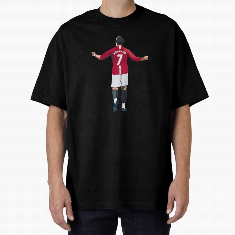 Legend Cristiano Ronaldo Oversized T-Shirt Keep the Match Day Mood of FIFA World Cup 2026 USA Canada Mexico Made for Mbappe, Brazil Energy, Match Day Excitement, Supporter Culture, Golden Goals and Global Football Passion; Great for Watch Parties,