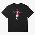 Legend Cristiano Ronaldo Oversized T-Shirt Keep the Match Day Mood of FIFA World Cup 2026 USA Canada Mexico Made for Mbappe, Brazil Energy, Match Day Excitement, Supporter Culture, Golden Goals and Global Football Passion; Great for Watch Parties,