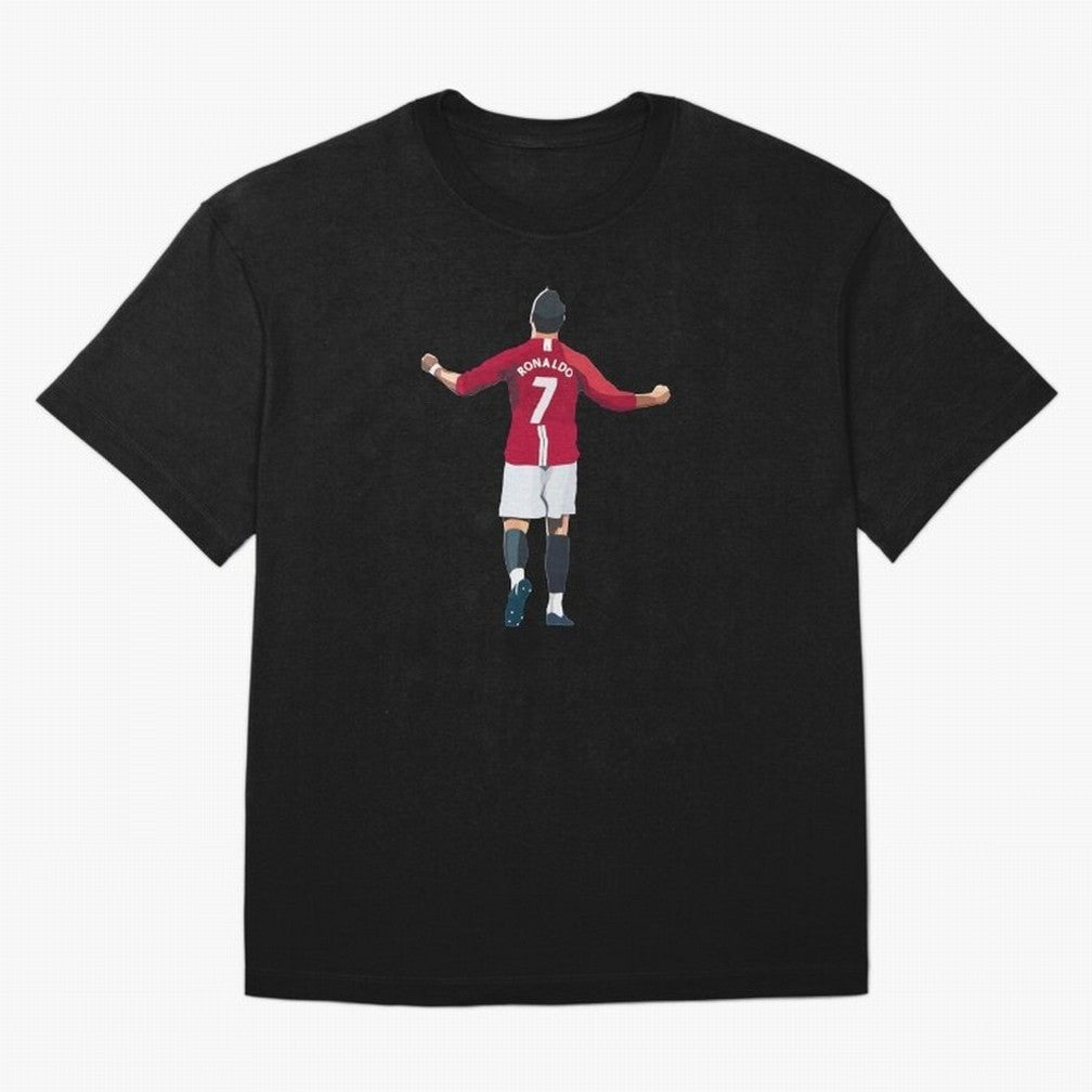 Legend Cristiano Ronaldo Oversized T-Shirt Keep the Match Day Mood of FIFA World Cup 2026 USA Canada Mexico Made for Mbappe, Brazil Energy, Match Day Excitement, Supporter Culture, Golden Goals and Global Football Passion; Great for Watch Parties,