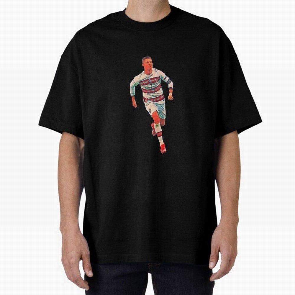 a gread celebration from the goat Oversized T-Shirt Share FIFA World Cup 2026 USA Canada Mexico Filled with Haaland and Mbappe, Argentina and Brazil Energy, Football Festival Excitement, Trophy Ambitions, Country Rivalries and Star Player Buzz;